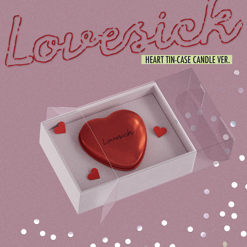 CHAERYEONG (ITZY) - 1st Mini Album 'LOVESICK' (Heart Tin-Case Candle Ver)