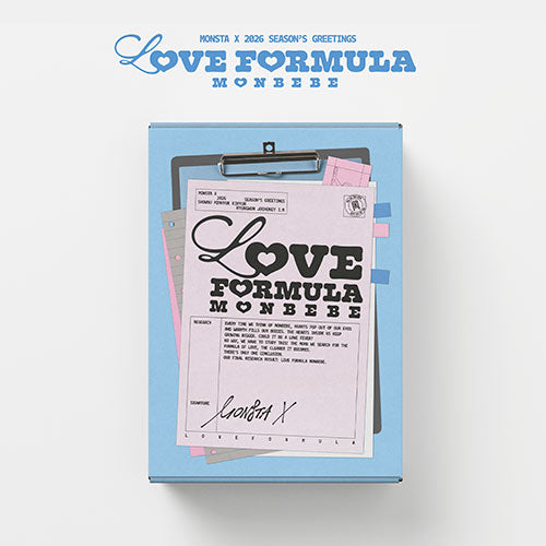 [PRE-ORDER] MONSTA X- 2026 Season's Greetings 'Love Formula Monbebe'