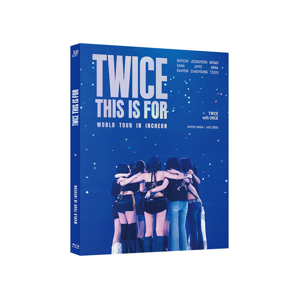 [PRE-ORDER] TWICE - 'THIS IS FOR' WORLD TOUR In Incheon (Blu-ray)