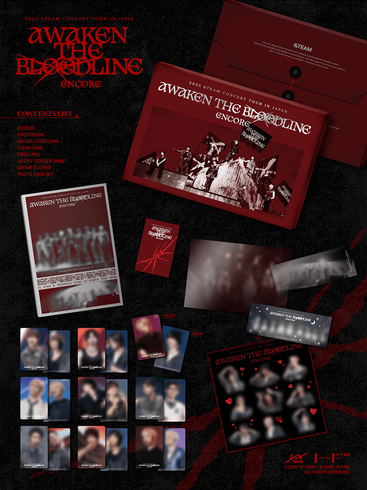 &TEAM - 'AWAKEN THE BLOODLINE' Encore in Japan (Digital Code)