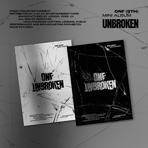 [PRE-ORDER] ONF - 9th Mini Album 'Unbroken'