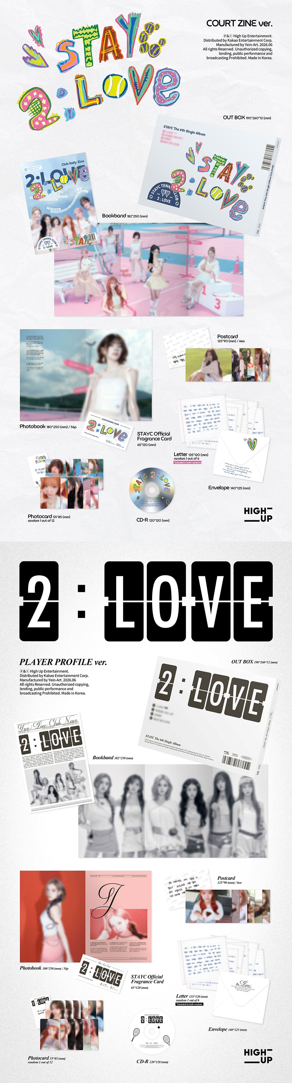 [PRE-ORDER] STAYC - 6th Single ALbum ‘2:LOVE’