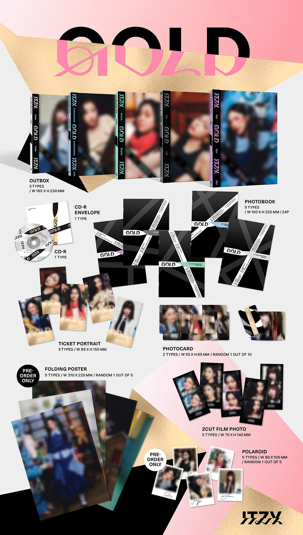ITZY - GOLD (Digipack)
