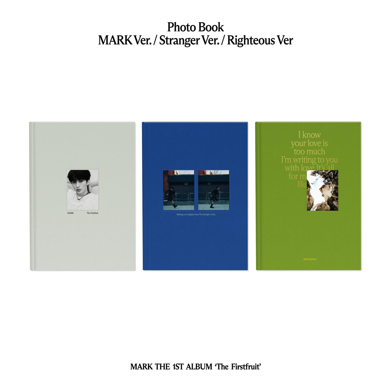 Mark (NCT) - 1st Album ‘The Firstfruit’  (Photobook Ver)