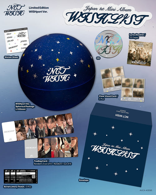 【リィ】NCTWISH WISHLIST WISHport ver. NCT WISH - 1st Japanese Mini Album 'WISHLIST' ( WISHport Ver./Limited)