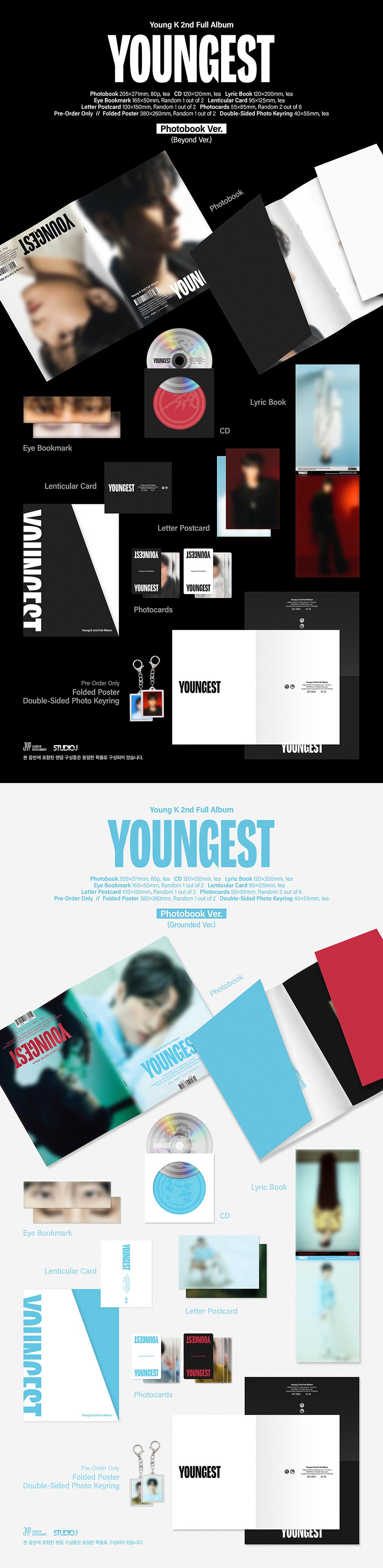 [PRE-ORDER] YOUNG K (DAY6) - 2nd Full Album ‘YOUNGEST’ (Photobook)