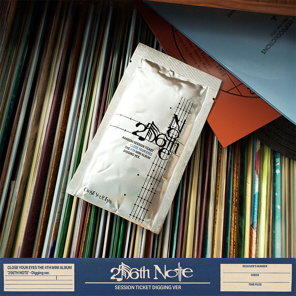 [PRE-ORDER] CLOSE YOUR EYES - 4th Mini Album ‘256th Note’ (Digging Ver)
