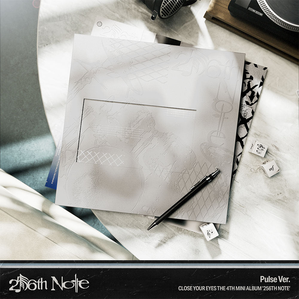 [PRE-ORDER]CLOSE YOUR EYES - 4th Mini Album ‘256th Note’ (Pulse Ver)