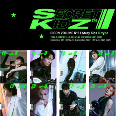 DICON ISSUE N°21 STRAY KIDS : B-SECRET KIDZ