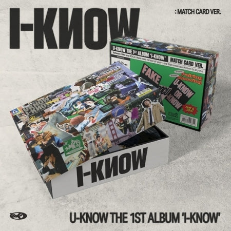 [SALE] U-KNOW - 1st Full Album ‘I-KNOW’ (March Card Ver)