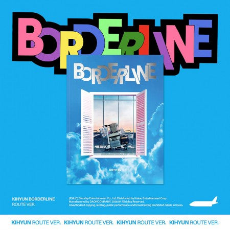 [PRE-ORDER] KIHYUN (MONSTA X) - EP 'BORDERLINE' (ROUTE Ver)