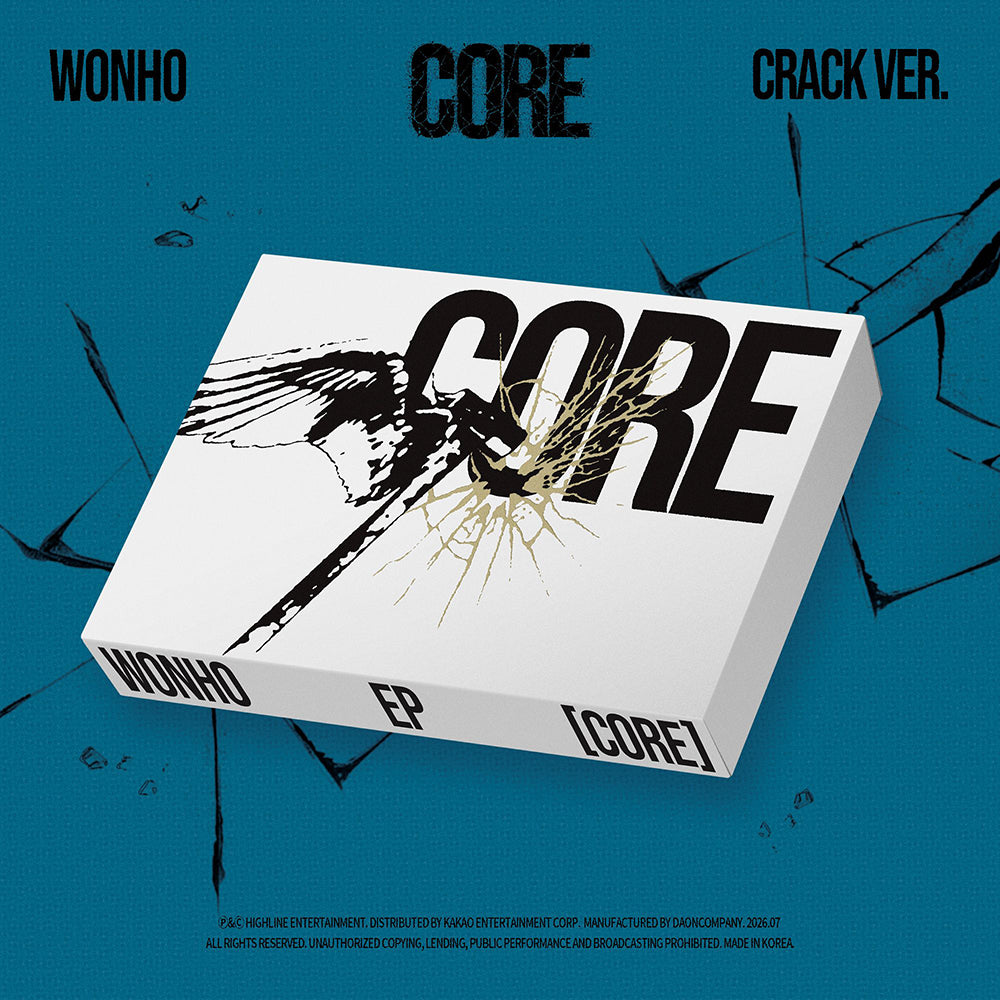 [PRE-ORDER] WONHO - EP Album ‘CORE’ (Crack Ver)