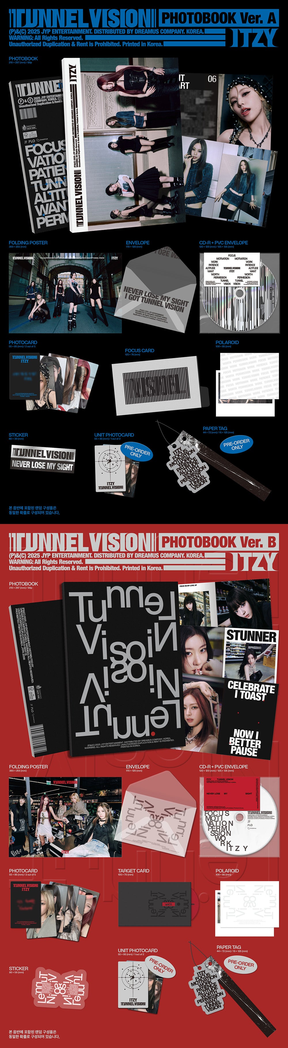ITZY - TUNNEL VISION (Photobook Ver.)