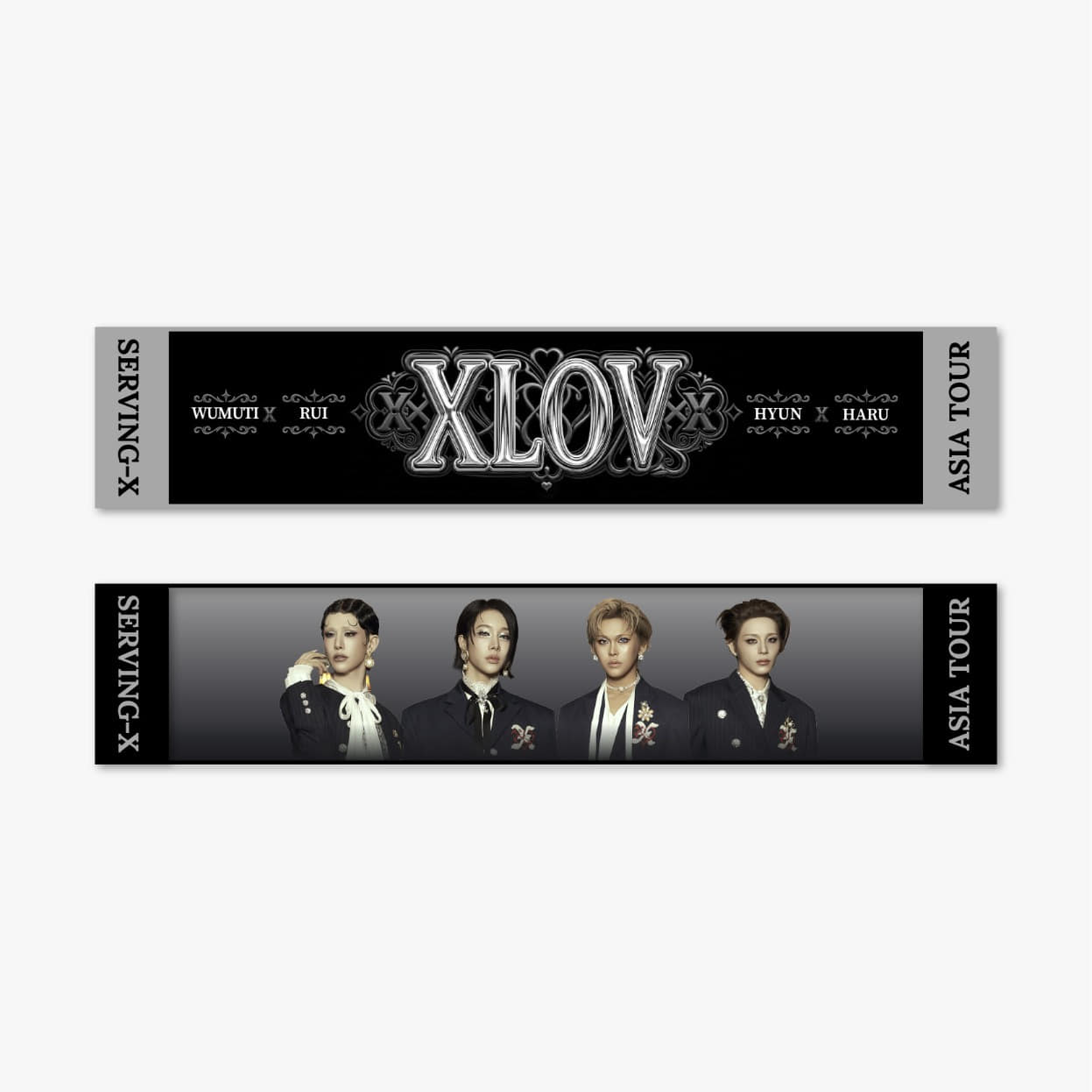 XLOV - 2026 ASIA TOUR 'SERVING-X' Official MD - Towel Slogan