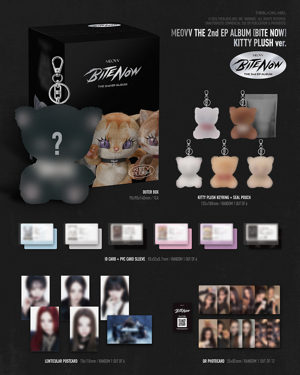 MEOVV - The 2nd EP Album 'BITE NOW' (KITTY PLUSH ver.)