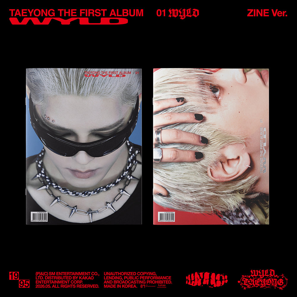 TAEYONG (NCT) - 1st Full Album ‘WYLD’ (Zine Ver.)