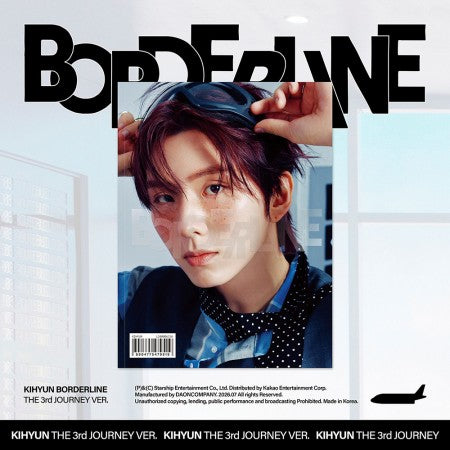 [PRE-ORDER] KIHYUN (MONSTA X) - EP 'BORDERLINE' (THE 3RD JOURNEY Ver)