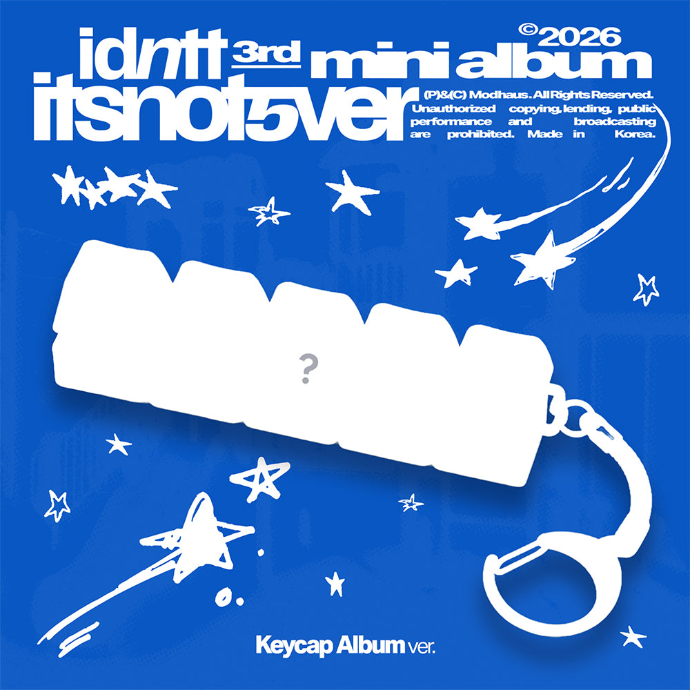 [PRE-ORDER] IDNTT - 3rd Mini Album ‘ITSNOTOVER’ (Keycap Album Ver)