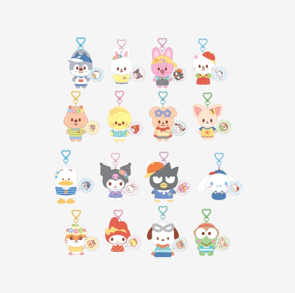 [PRE-ORDER] STRAY KIDS - SKZOO X SANRIO CHARACTERS OFFICIAL MD (10cm Plush Mini Picket Ver)