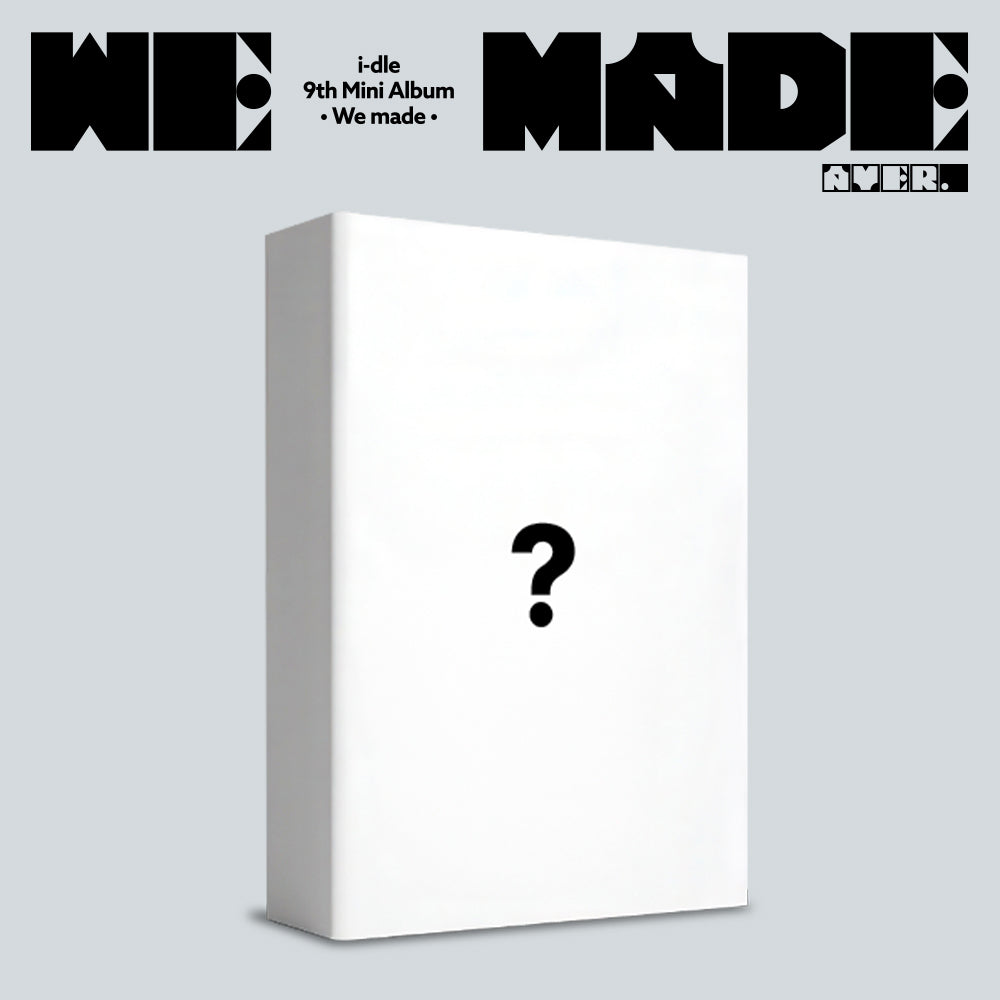[PRE-ORDER] i-dle - 9th Mini Album ‘WE MADE’ (A / B Ver.)