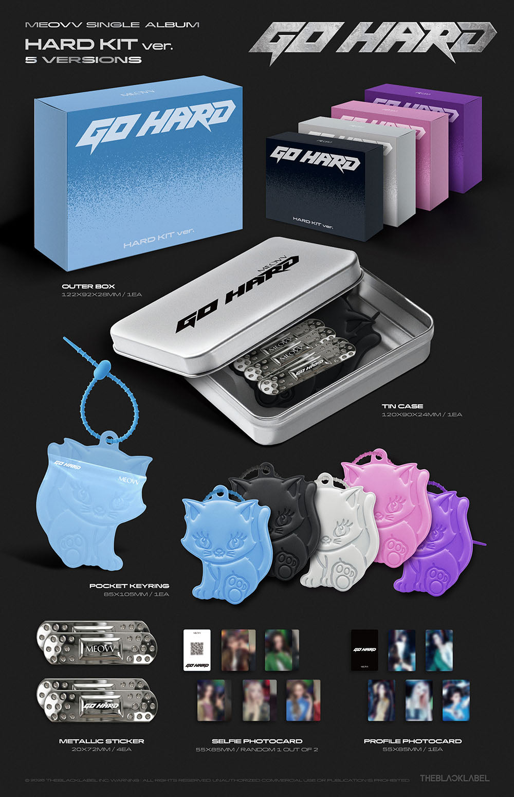 [PRE-ORDER] MEOVV - ‘GO HARD’ (Kit Ver.)