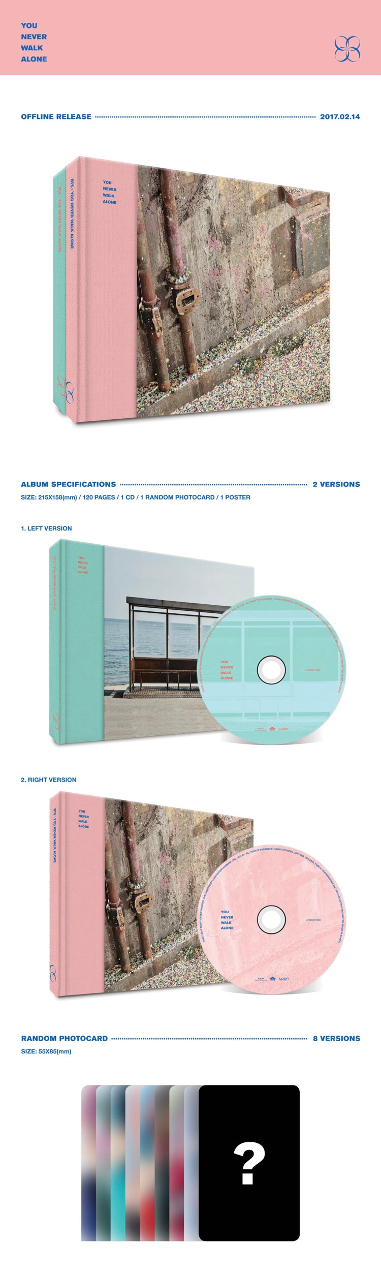 BTS - 'You Never Walk Alone' Album