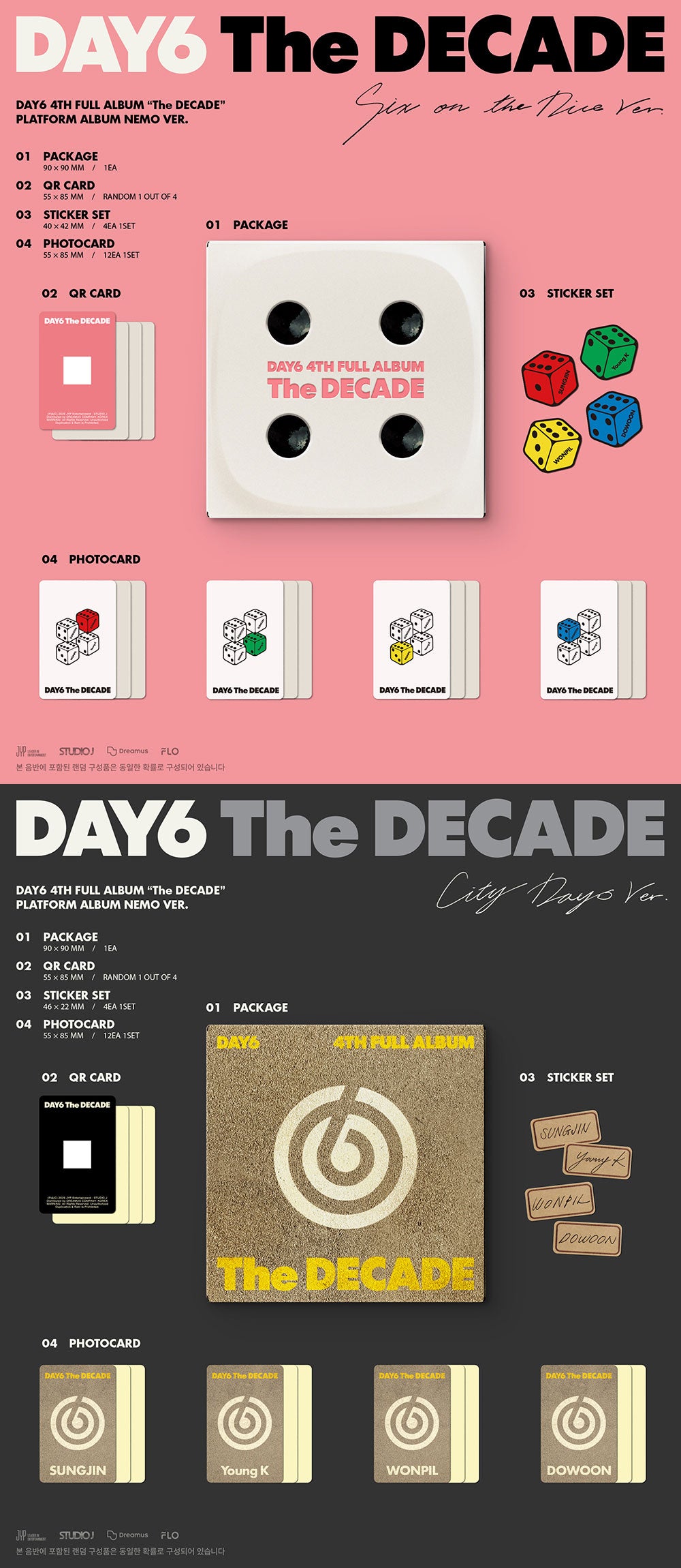 [PRE-ORDER] DAY6 - THE DECADE Album (Platform/NEMO)
