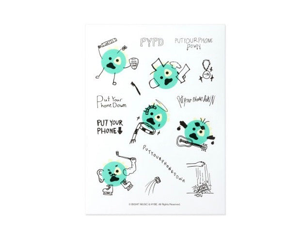 CORTIS - 2026 Official Tour 'PUT YOUR PHONE DOWN' MD - CORTIS Ball Sticker Set