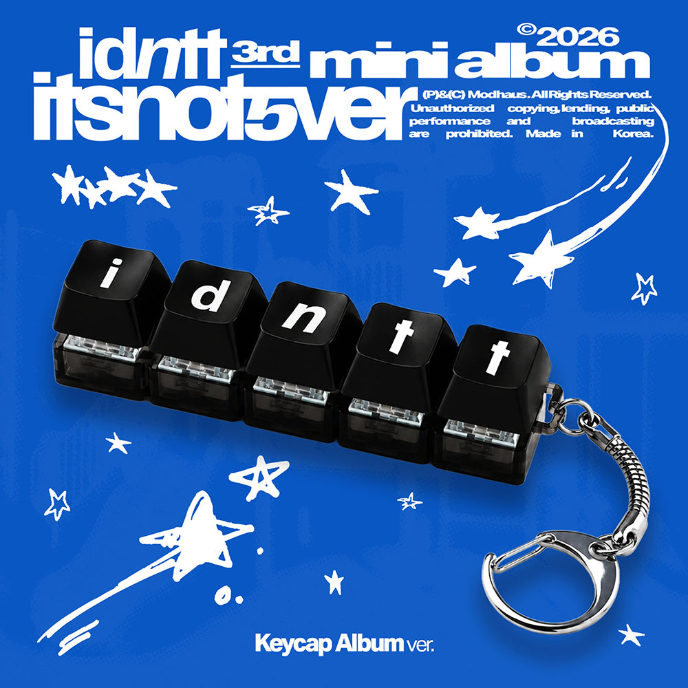 IDNTT - 3rd Mini Album ‘ITSNOTOVER’ (Keycap Album Ver)