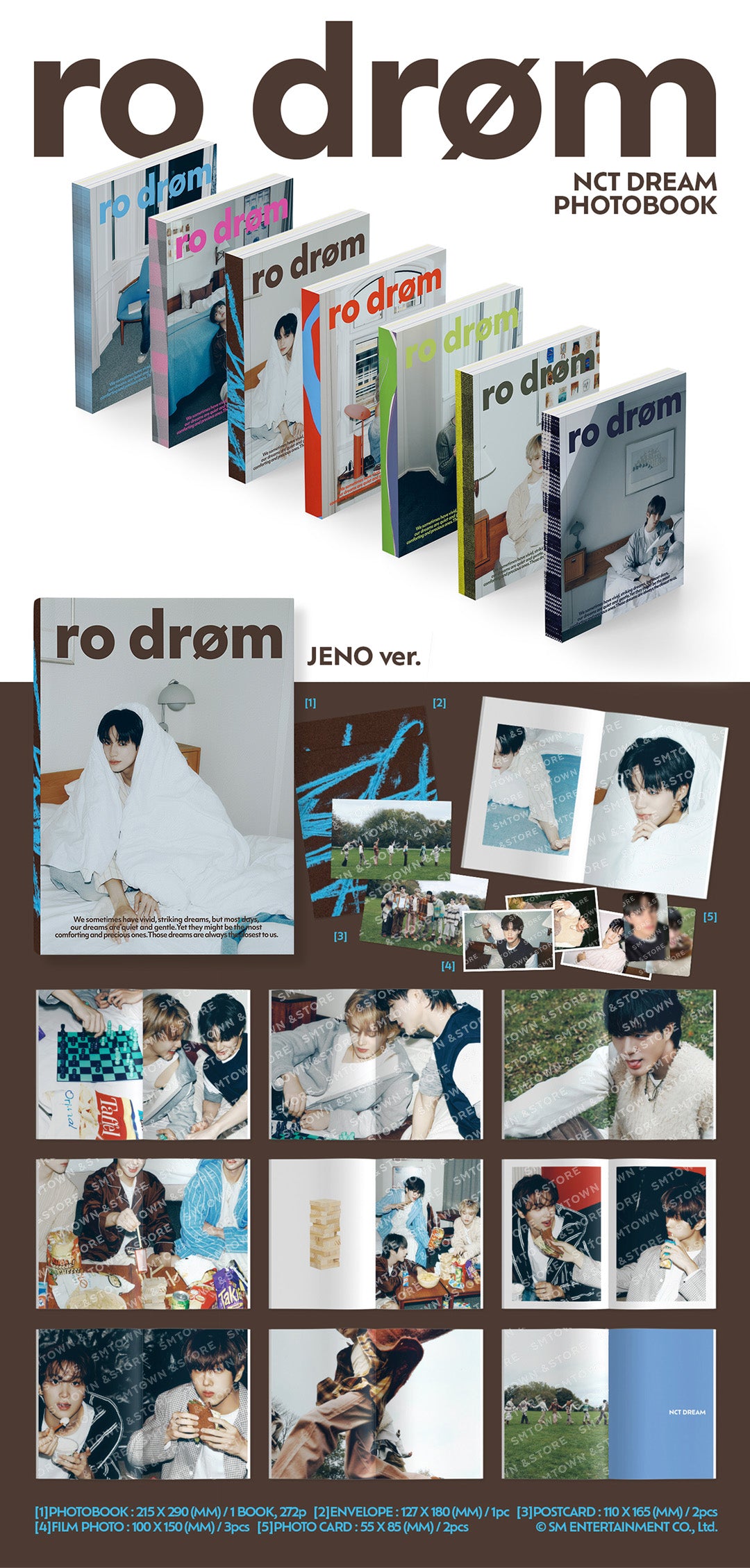 未開封NCT DREAM PHOTOBOOK Ro drøm MARK ver. SALE] NCT DREAM - PHOTOBOOK 'Ro drøm'