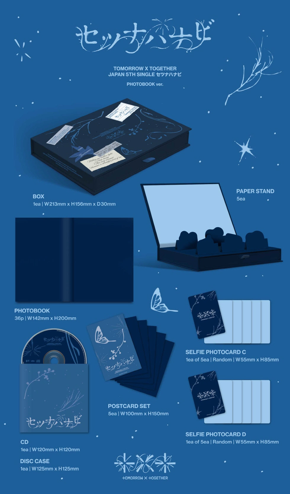 [PRE-ORDER] TOMORROW X TOGETHER (TXT) - Japan 5th Single ‘SETSUNA HANABI’ (Limited Edition / Photobook Edition)