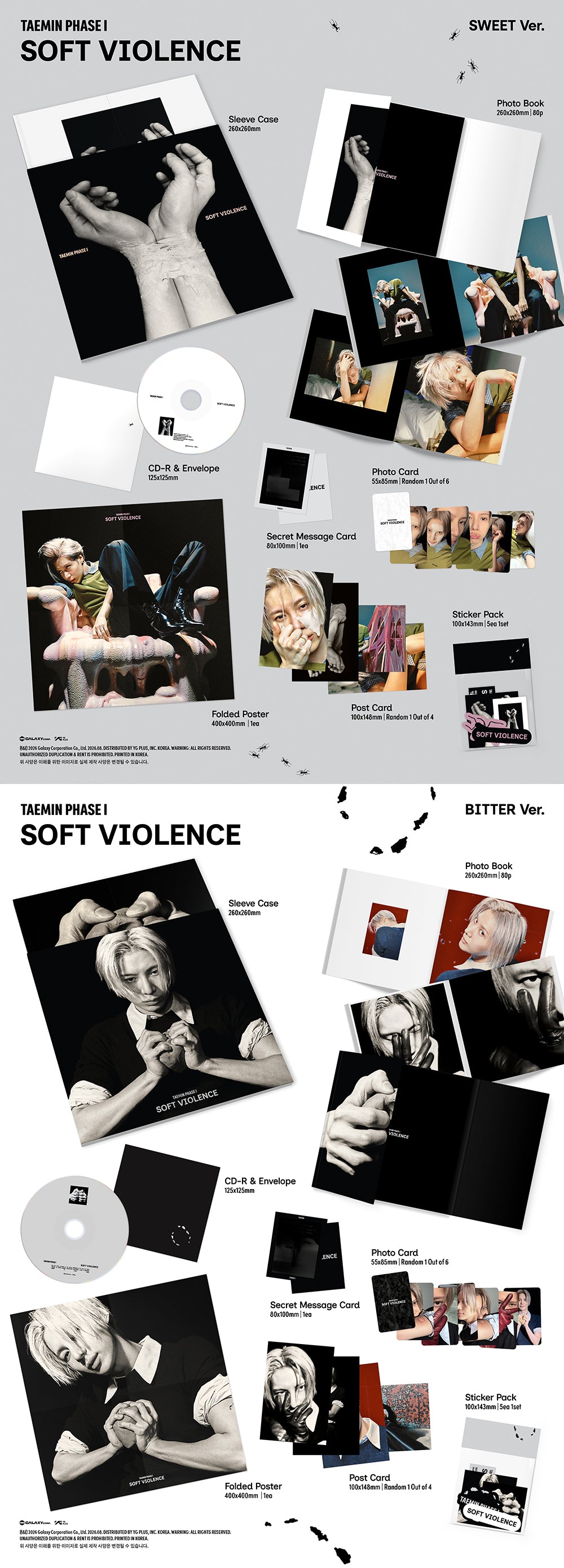 TAEMIN - ‘PHASE I : Soft Violence’ (PHOTO BOOK ver.)