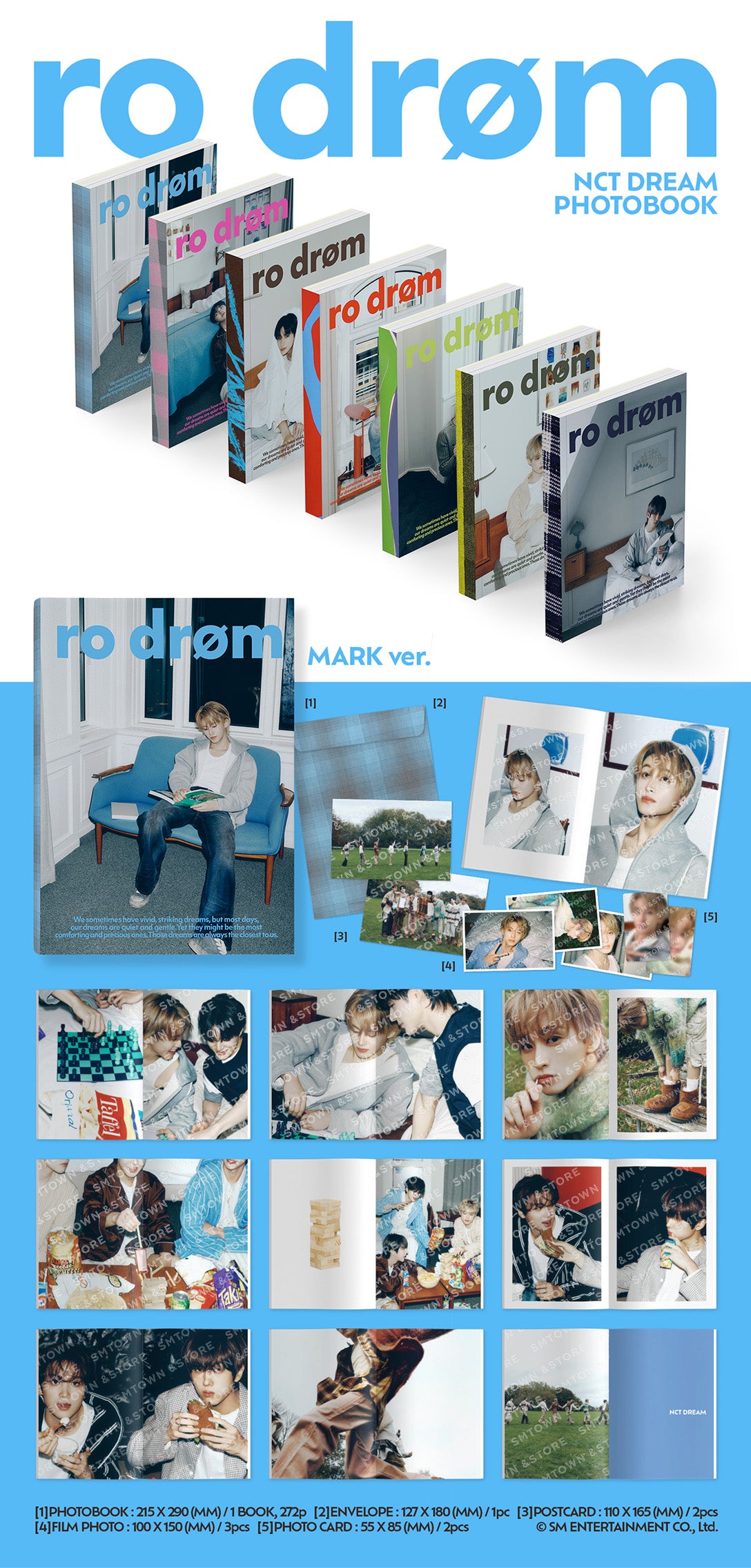 [PRE-ORDER] NCT DREAM - PHOTOBOOK  ‘Ro drøm’