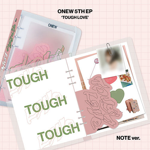 ONEW - 5th Mini Album ‘TOUGH LOVE’ (NOTE Ver.)