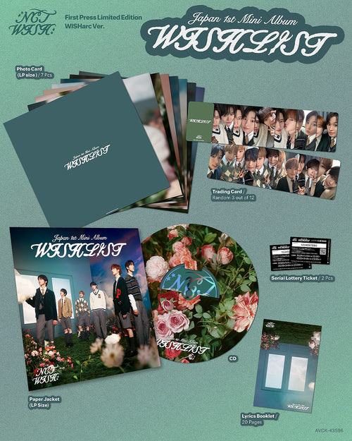 NCT WISH - 1st Japanese Mini Album ‘WISHLIST’ (WISHarc Ver./Limited Mini LP)