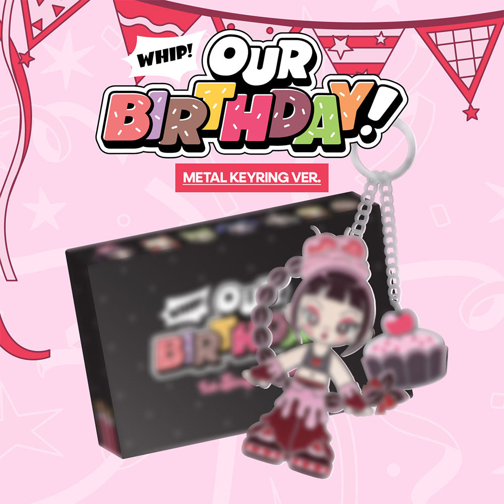 [PRE-ORDER] OURBIRTHDAY - 1st Single Album ‘OUR BIRTHDAY’ (Metal Keyring Ver.)