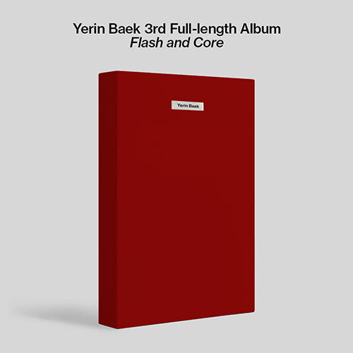 [PRE-ORDER] YERIN BAEK - 3rd Full-Length Album ‘Flash and Core’ (2CD)