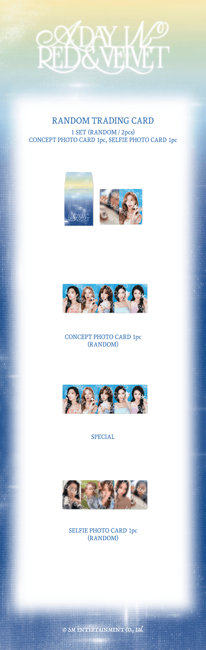 [PRE-ORDER] RED VELVET - FANCON ‘A DAY IN RED & VELVET’ MD (Random Trading Card)