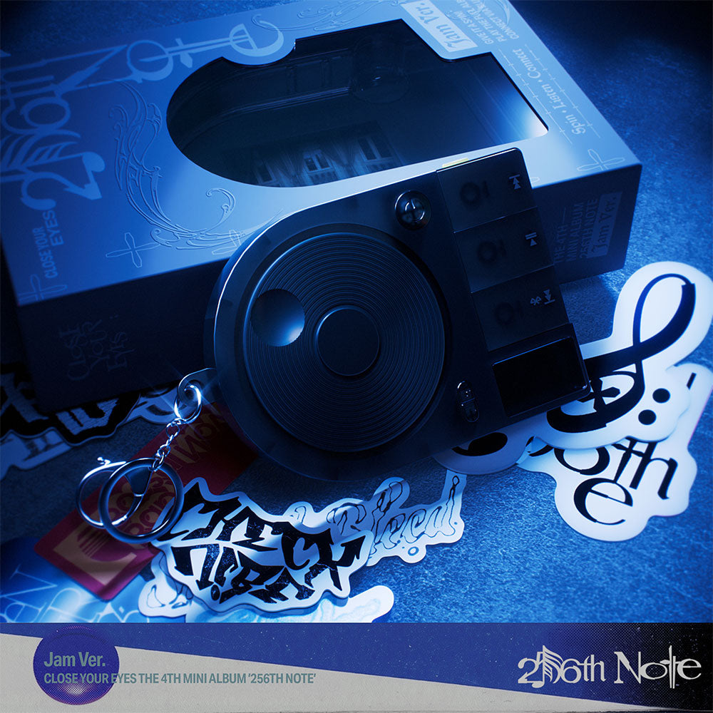 [PRE-ORDER] CLOSE YOUR EYES - 4th Mini Album ‘256th Note’ (Jam Ver)