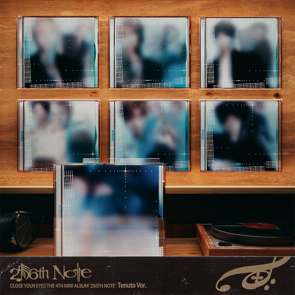 [PRE-ORDER]CLOSE YOUR EYES - 4th Mini Album ‘256th Note’ (Tenuto Ver)