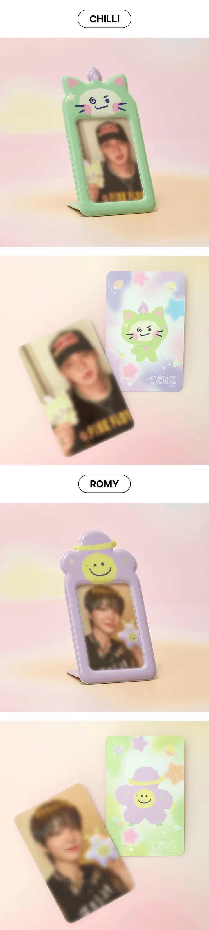 TREASURE - Truz Photocard Holder Stand