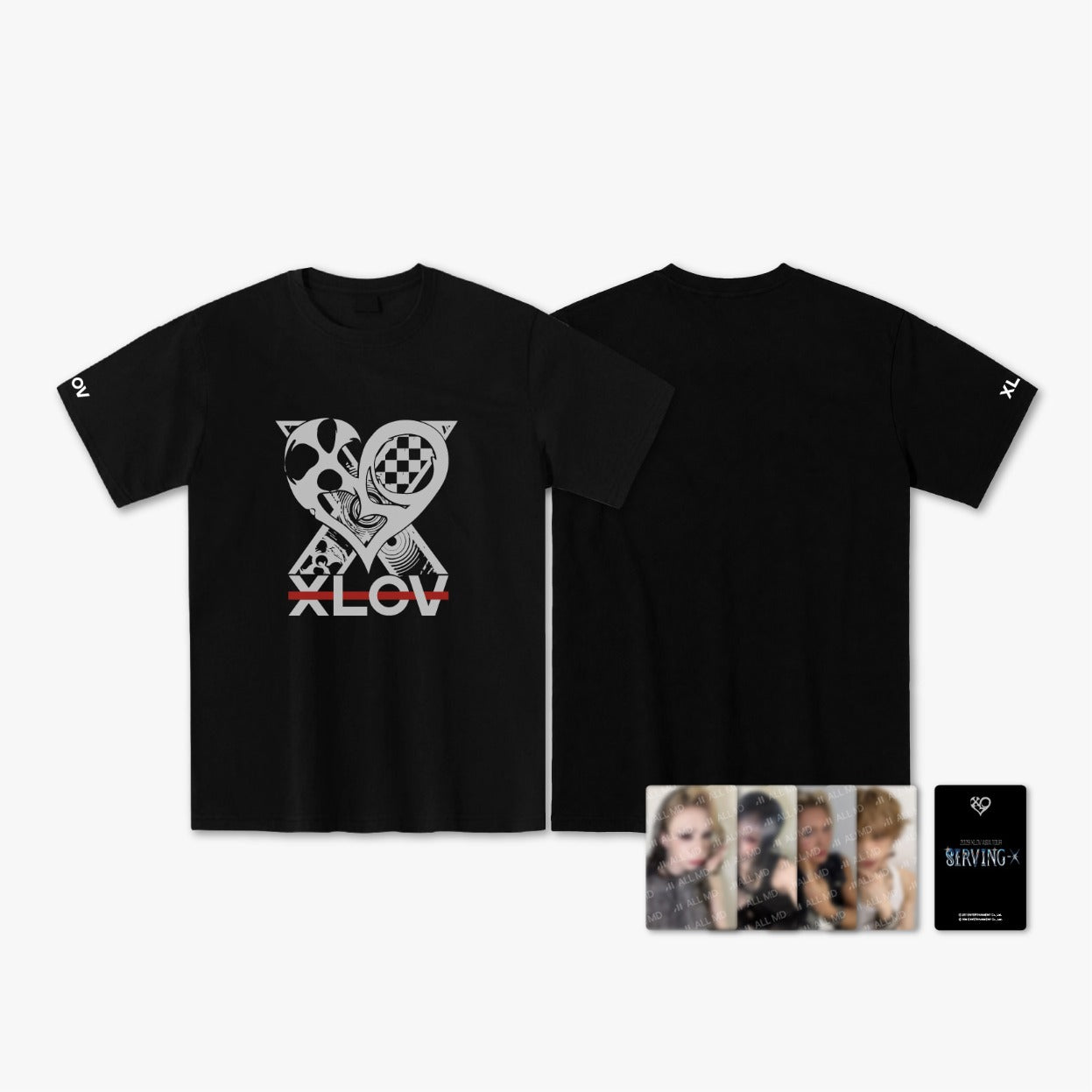 XLOV - 2026 ASIA TOUR 'SERVING-X' Official MD - Oversized Short Sleeve T-Shirt