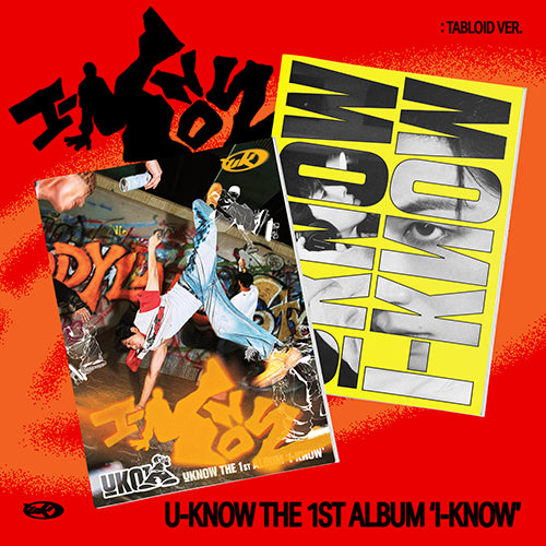 [SALE] U-KNOW - 1st Full Album ‘I-KNOW’ (Tabloid Ver)