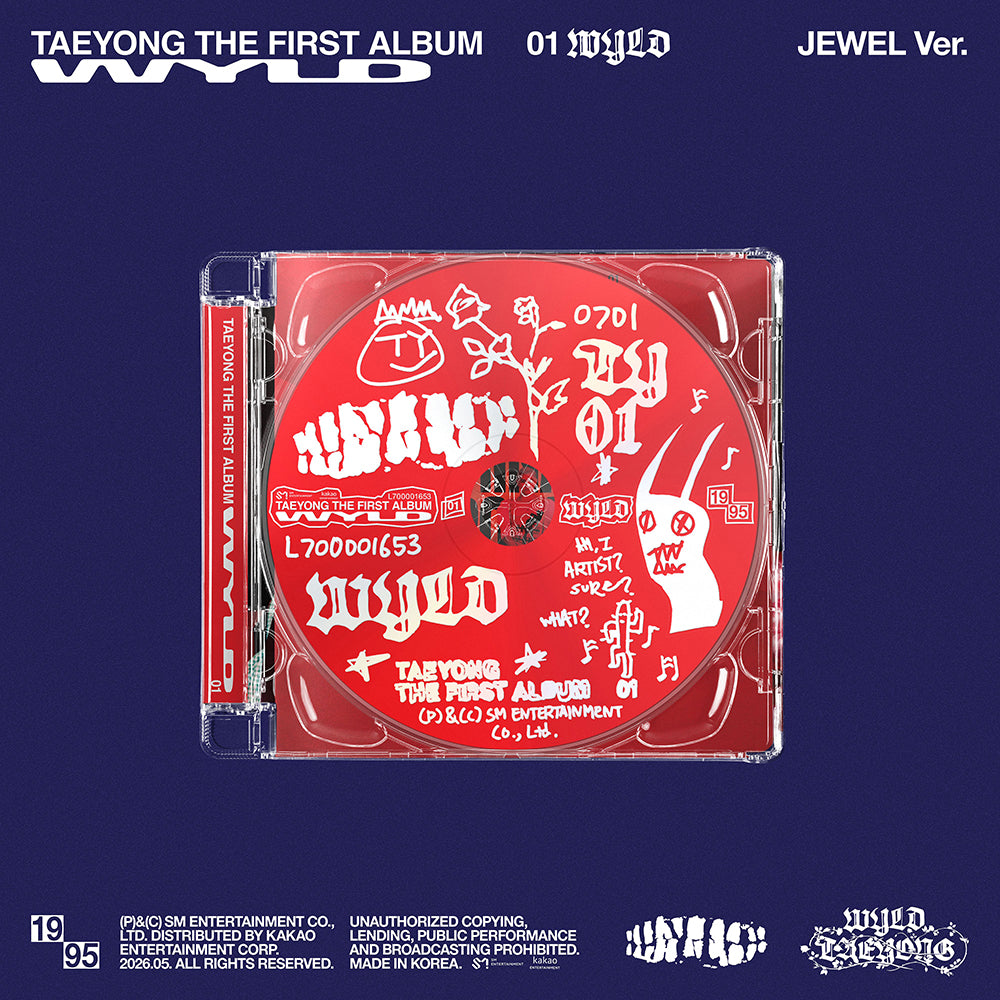 TAEYONG (NCT) - 1st Full Album ‘WYLD’ (Jewel Case Ver.)