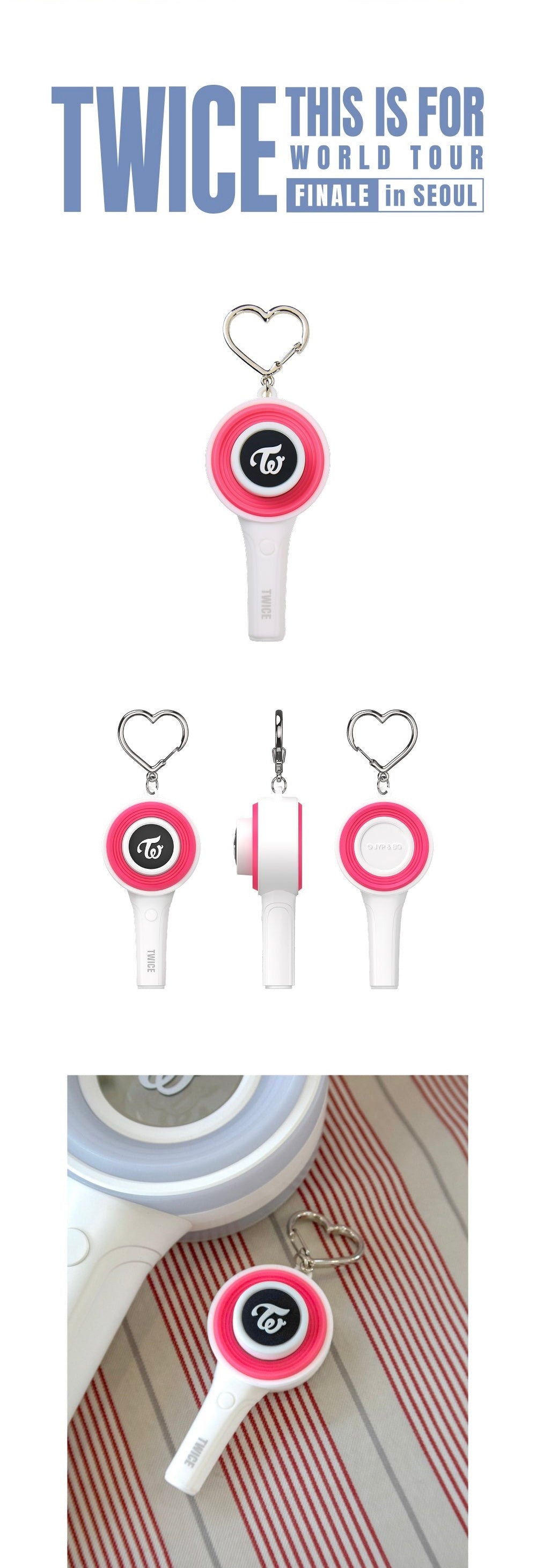 [PRE-ORDER] TWICE - 2026 ‘THIS IS FOR’ WORLD TOUR FINALE IN SEOUL MD (CANDYBONG CLICKER)