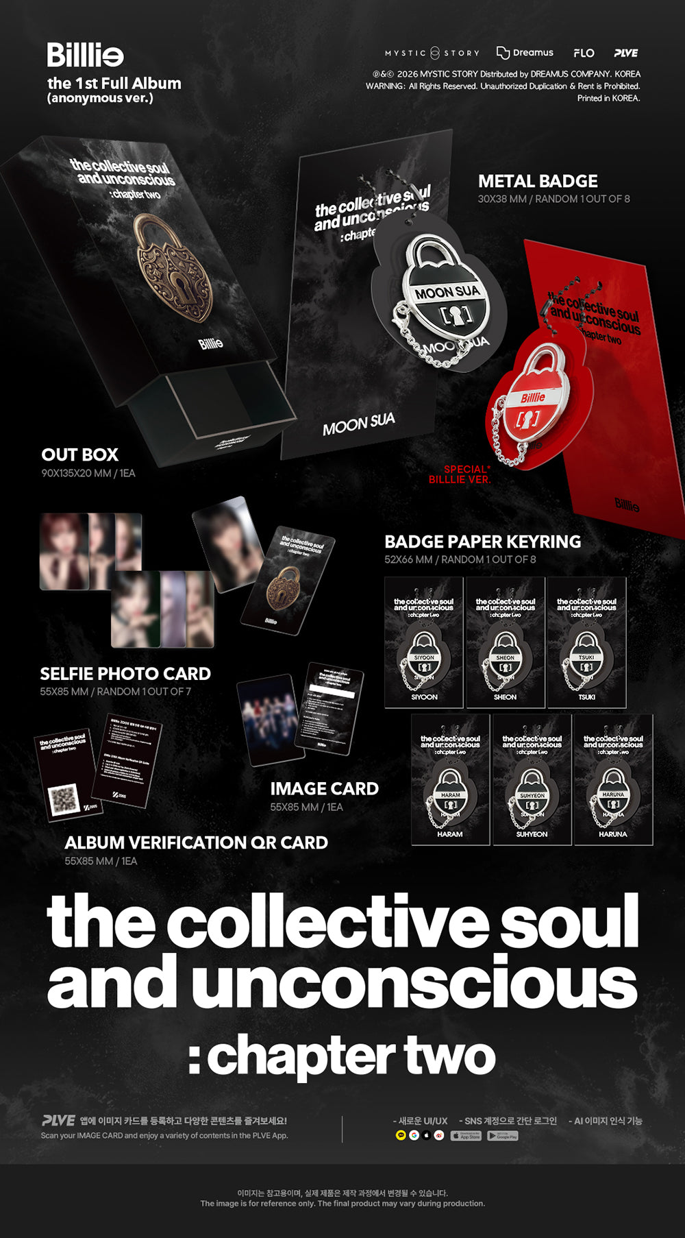 BILLLIE - 1st Full Album ‘The Collective Soul and Unconscious: Part Two’ (Anonymous Ver)