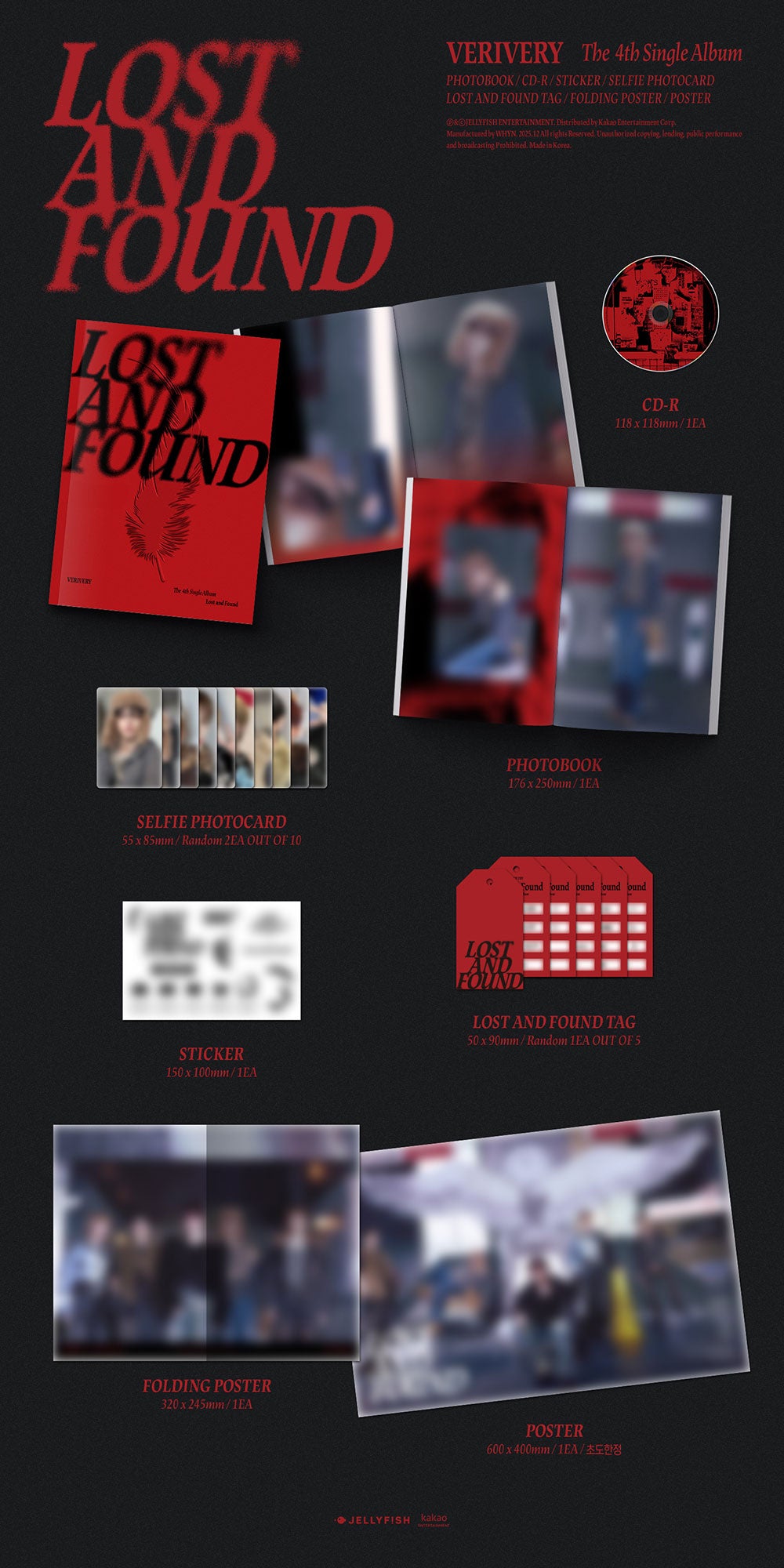 VERIVERY - 4th Single Album ‘LOST AND FOUND’ (Photobook)