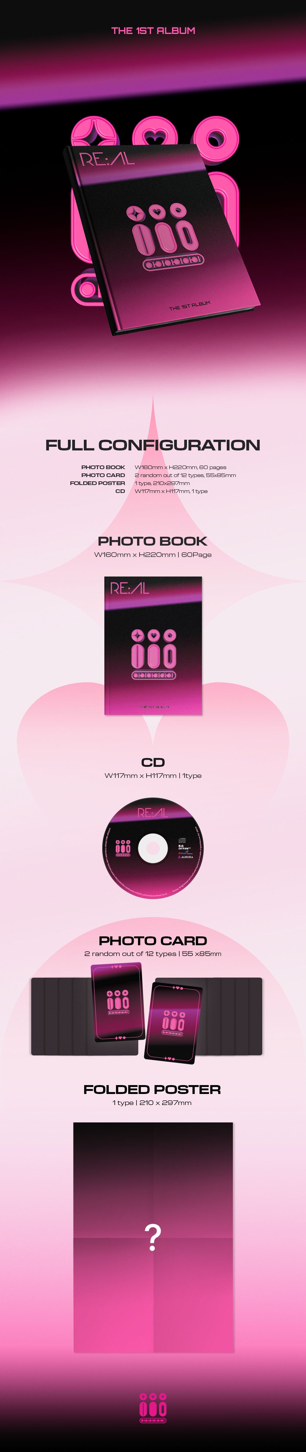 iii - 1st Single Album ‘RE:AL iii’