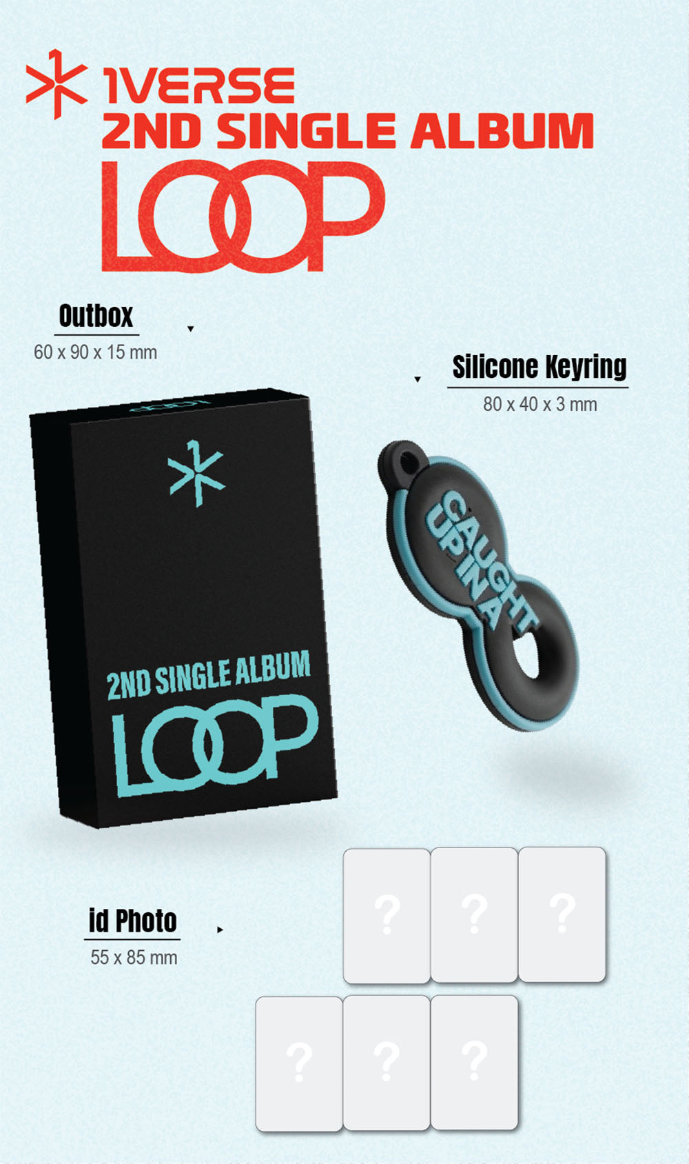 [PRE-ORDER] 1VERSE - 2nd Single Album ‘LOOP’ (POCA ALBUM)