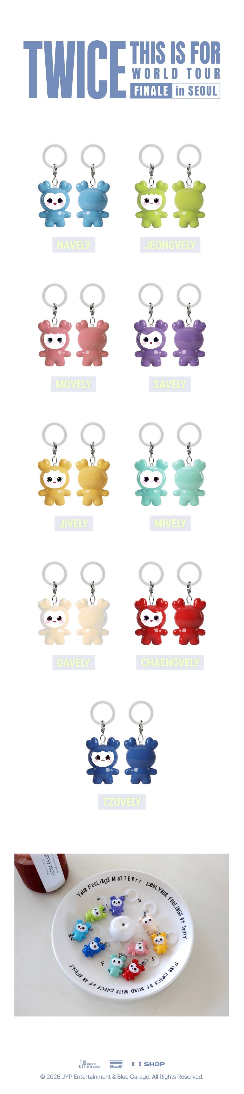 TWICE - 2026 ‘THIS IS FOR’ WORLD TOUR FINALE IN SEOUL MD (LOVELY SECRET Mini Charm)
